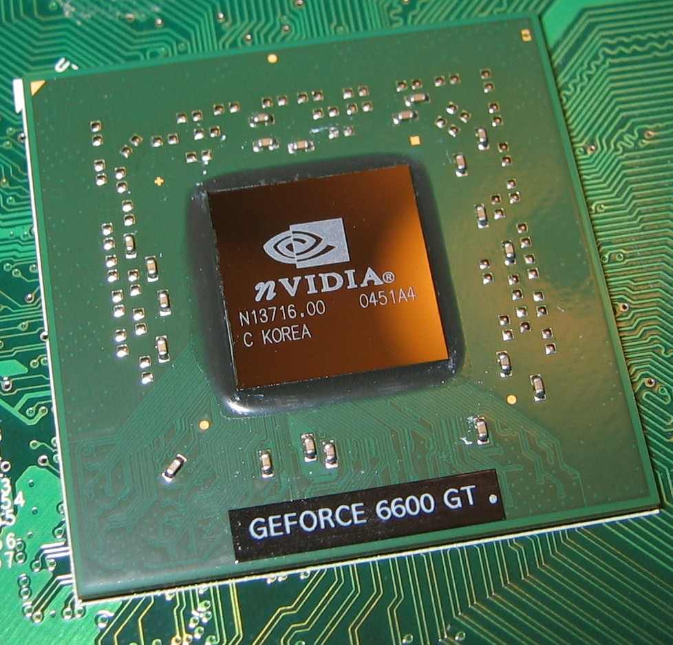 An NVIDIA GPU.