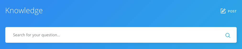 Search for similar questions to your own first, and if you don't find anything, post a new question!